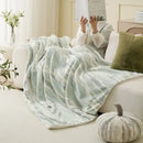 GobekUsa Arctic Velvet Faux Rabbit Throw Blanket | Cozy, Warm, & Luxurious Comfort Blanket