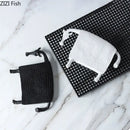Armored warhorse resin black & white sheep – bedroom desk decoration by Decorbites