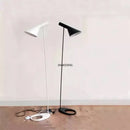 GobekUsa Arne Jacobsen Corner Floor Lamp Black White LED Modern Living Room Decor