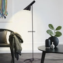 GobekUsa Arne Jacobsen Corner Floor Lamp Black White LED Modern Living Room Decor