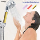 Chrome vitamin c shower head aroma filter bathroom sprayer by Decorbites