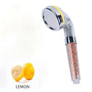 Clear chrome aroma shower head bathroom vitamin filtration vitamin scent by Decorbites