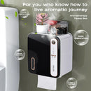 GobekUsa Aromatherapy Toilet Tissue Box Holder & Storage Rack