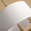 GobekUsa Art Deco Copper Pendant Light for Dining Room, Living Room & Bedroom Lighting