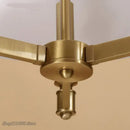 GobekUsa Art Deco Copper Pendant Light for Dining Room, Living Room & Bedroom Lighting