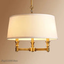 GobekUsa Art Deco Copper Pendant Light for Dining Room, Living Room & Bedroom Lighting
