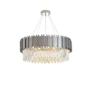 GobekUsa Art Deco Crystal LED Chandelier - 4 Tier Gold Silver Designer Lighting