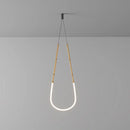 GobekUsa Art Deco Gold Black LED Designer Pendant Light for Dinning Room