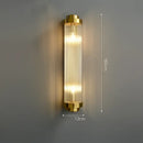 GobekUsa Art Deco LED Stainless Steel Crystal Wall Sconce, Bedroom Corridor Golden Black Wall Light