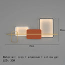 GobekUsa Art Deco LED Wall Lamp 70/120cm Metal Sconce for Bedroom Parlor Hotel
