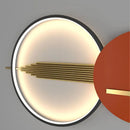 GobekUsa Art Deco LED Wall Lamp 70/120cm Metal Sconce for Bedroom Parlor Hotel