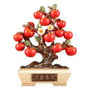 GobekUsa Artificial Fruit Tree Apple Basket Ornaments Home Decor Figurines