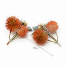Vibrant thistle artificial grass plants – living room floral decor by Decorbites