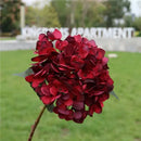 Vibrant assorted artificial hydrangea wedding flowers for living room by Decorbites