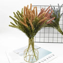 Purple and gray artificial lavender plants for living room decor by Decorbites