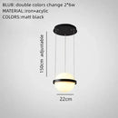 GobekUsa Artificial Plant Pendant Light: Nordic DIY Sky Garden LED Hanging Lamp