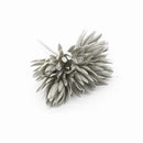Pastel textured fake flowers living room christmas decor by Decorbites