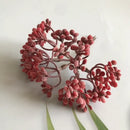 Pastel and metallic artificial plants diy garland living room decor by Decorbites