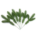 Realistic green pine needle artificial plants living room decor by Decorbites