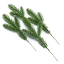 Realistic green pine needle artificial plants living room decor by Decorbites