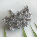 Colorful pom-pom artificial plants set of 6 wedding decor by Decorbites
