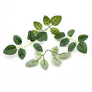 Realistic green leaf vine silk flowers wedding decor living room by Decorbites