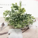 Pastel pink and lavender artificial succulent tree living room decor by Decorbites