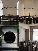 GobekUsa Ash Wood LED Pendant Lights: Dimmable, RC/APP Controlled for Indoor Decor.