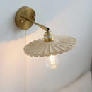 GobekUsa Ash Wood LED Wall Lights Living Room Porch Stair Nordic Modern Up Down Rotate Pull Chain Switch Bedside Lamp