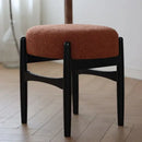 GobekUsa Ash Wood Makeup Bench Dressing Chair for Small Spaces