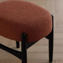 GobekUsa Ash Wood Makeup Bench Dressing Chair for Small Spaces