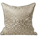 GobekUsa Asian Landscape Painting Jacquard Square Pillow Cover 45x45cm