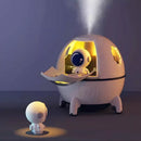 White astronaut air humidifier night light bedroom aroma diffuser by Decorbites