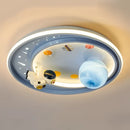 GobekUsa Astronaut Astros Planet Ceiling Light for Child's Bedroom