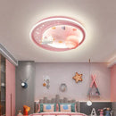GobekUsa Astronaut Astros Planet Ceiling Light for Child's Bedroom