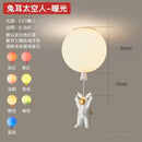 GobekUsa Astronaut Balloon LED Pendant Light for Children's Nursery Room