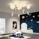 GobekUsa Astronaut Balloon LED Pendant Light for Children's Nursery Room