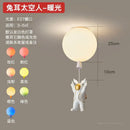 GobekUsa Astronaut Balloon LED Pendant Light for Children's Nursery Room