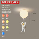 GobekUsa Astronaut Balloon LED Pendant Light for Children's Nursery Room