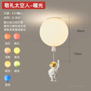 GobekUsa Astronaut Balloon LED Pendant Light for Children's Nursery Room