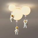 GobekUsa Astronaut Balloon LED Pendant Light for Children's Nursery Room