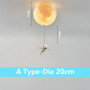 GobekUsa Astronaut Bubble Chandelier Light - Moonlight Bedroom Ceiling Lamp