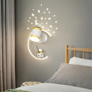 GobekUsa Astronaut Cartoon LED Wall Lamp for Modern Home Decor
