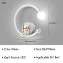 GobekUsa Astronaut Cartoon LED Wall Lamp for Modern Home Decor