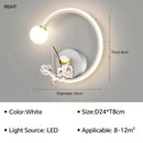 GobekUsa Astronaut Cartoon LED Wall Lamp for Modern Home Decor