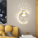 GobekUsa Astronaut Cartoon LED Wall Lamp for Modern Home Decor