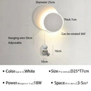 GobekUsa Astronaut Cartoon LED Wall Lamp for Modern Home Decor