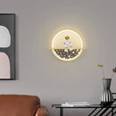 GobekUsa Astronaut Cartoon LED Wall Lamp for Modern Home Decor