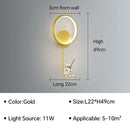 GobekUsa Astronaut Cartoon LED Wall Lamp for Modern Home Decor
