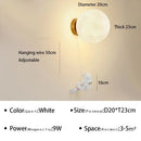 GobekUsa Astronaut Cartoon LED Wall Lamp for Modern Home Decor